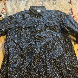 Cody James Dark Blue Pearl Snap